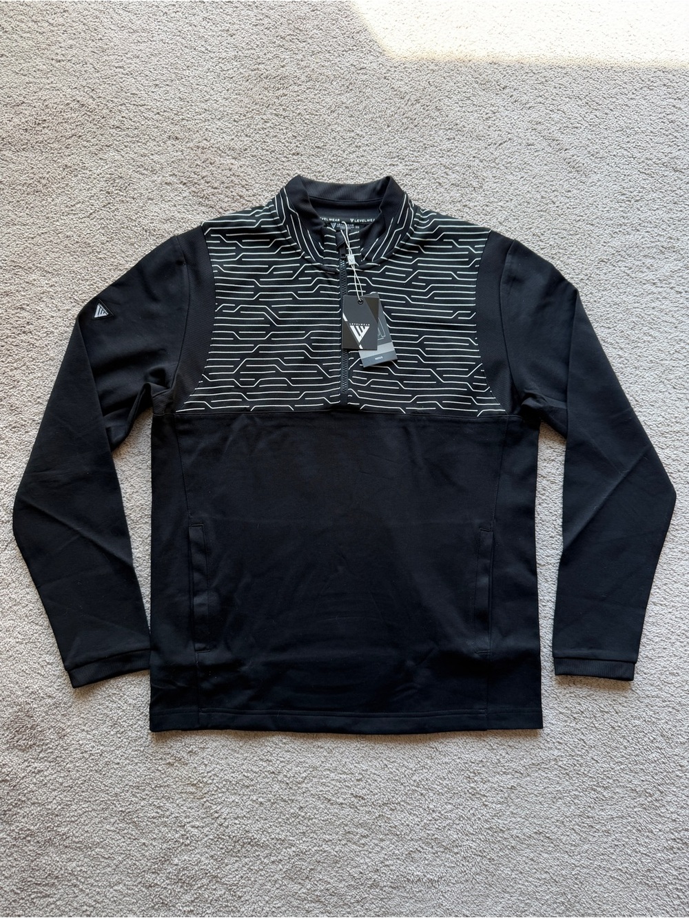 NWT Levelwear Golf 1/4 Zip